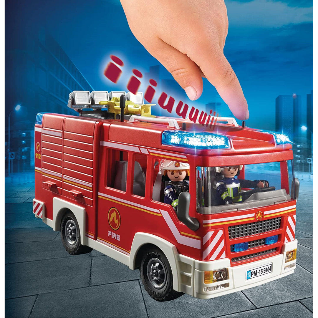 Playmobil Fire Engine Toy Vehicle Playset - Maqio