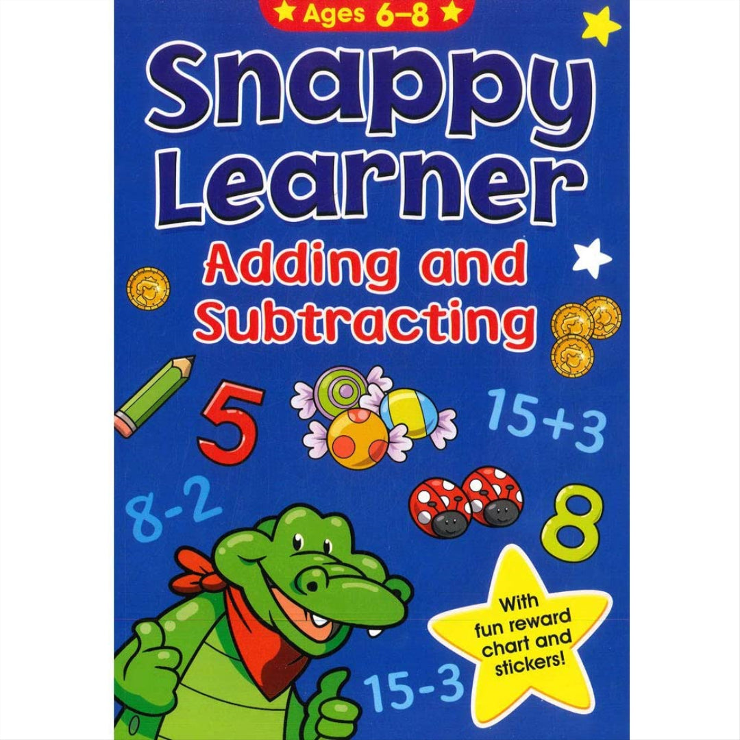 Alligator Books Snappy Learner 6-8 Add & Subtract - Maqio