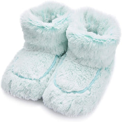 Warmies Lavendar Scented Microwavable Plush Boots (Marshmallow Mint) 683190 - Maqio