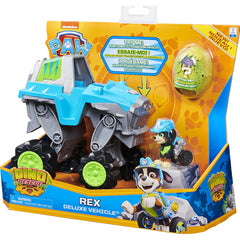 Paw Patrol Rex Dino Rescue Vehicle & Figure - Maqio