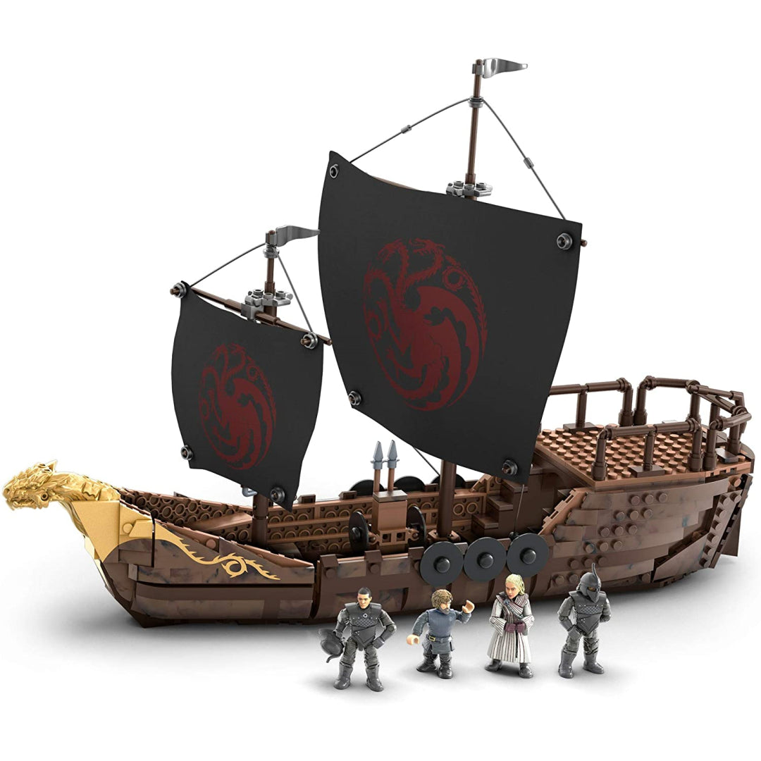 Mega Construx Game of Thrones Targaryen Warship - Maqio