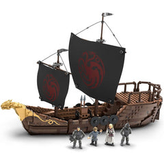 Mega Construx Game of Thrones Targaryen Warship - Maqio