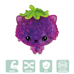 Bubbleezz Super Squishy Figure - Rosa Rasberkitty - Maqio