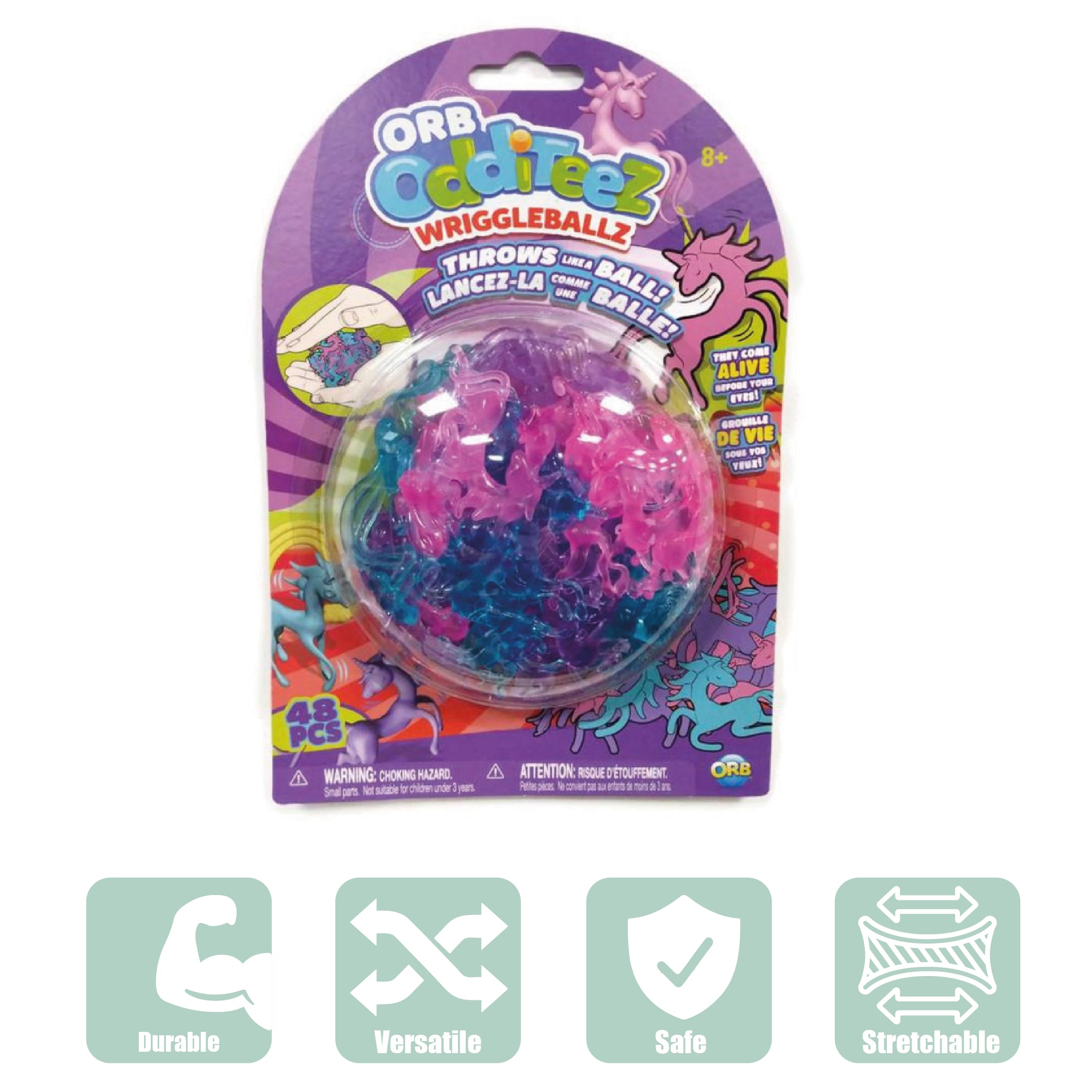 ORB Odditeez Wriggleballz Unicorns - Maqio