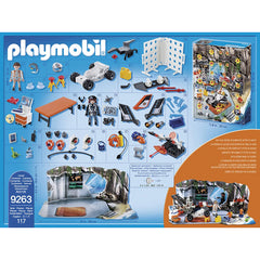 Playmobil Advent Calendar Top Agents with LED Super Weapon 9263 - Maqio