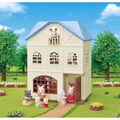 Sylvanian Families Sky Blue TerraceDoll House Gift Set - Maqio