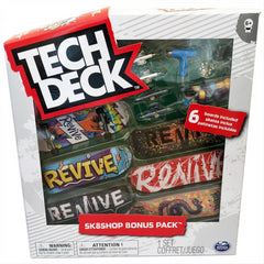 Tech Deck Sk8Shop Revive 6 Pack of Finger Skateboards - Maqio