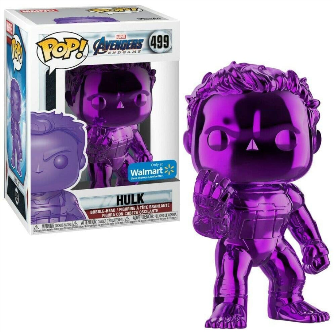 Funko POP 499 Marvel Avengers Bobble Head Endgame Hulk Purple - Maqio