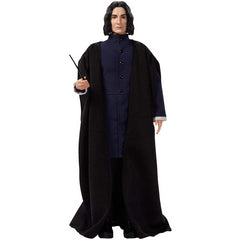 Harry Potter Severus Snape Collectible Doll with Black Robes & Wand
