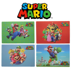Super Mario Bros Wipeable Place Mats - Set of 4 - Maqio