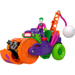 Imaginext DC Super Friends Vehicles - The Joker Steamroller - Maqio