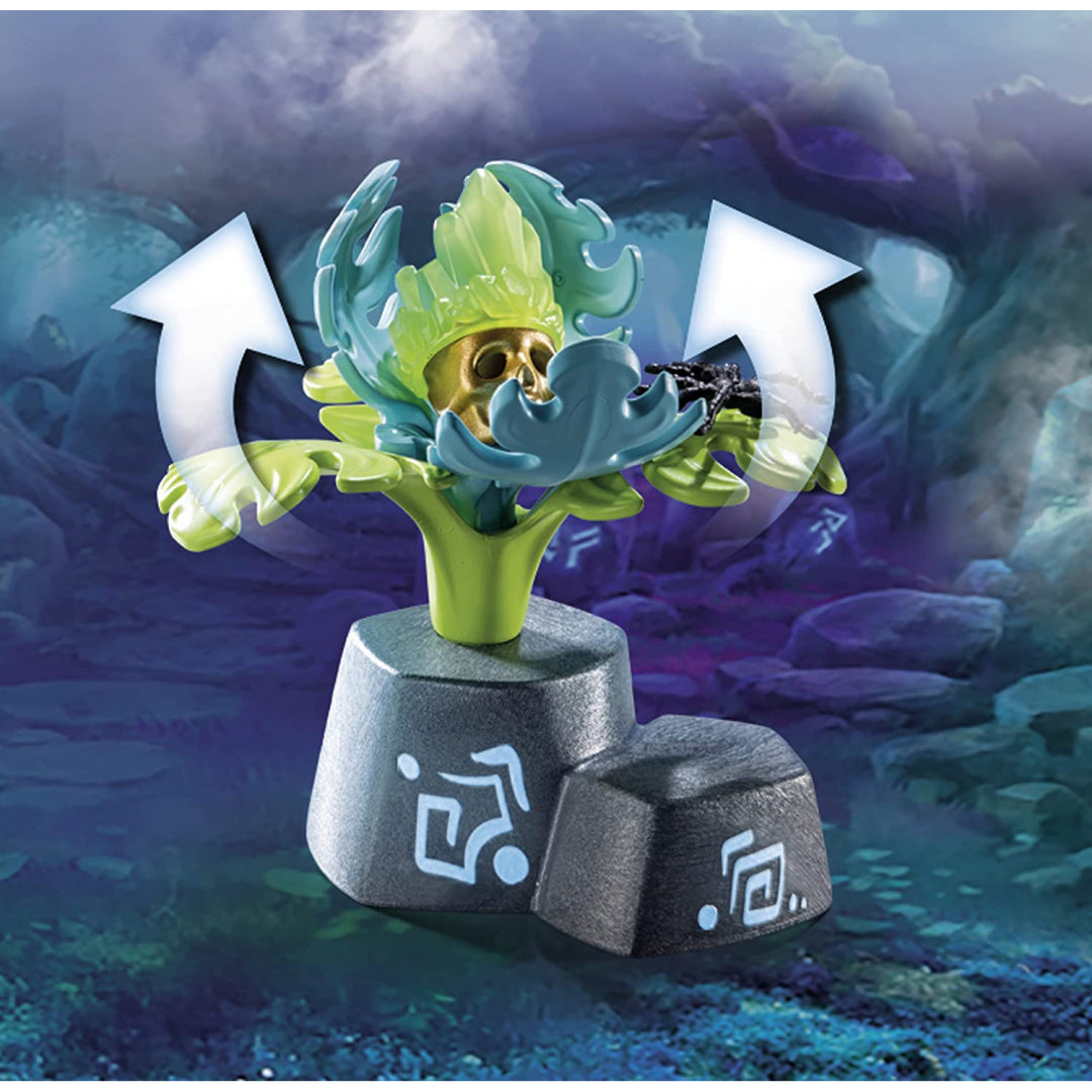 Playmobil Novelmore Knights Violet Vale 22Pc Set - Vegithor Plant Magician - Maqio