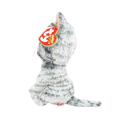 Ty Toys Beanie Babies Boos Kiki Grey Cat 15cm - Maqio