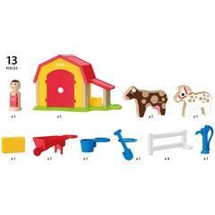 Brio My Home Town FARM SET 30398 - Maqio