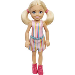 Barbie Club Chelsea Pink Stripe Outfit Doll - Maqio