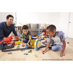 Hot Wheels City T-Rex Rampage Playset