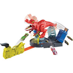 Hot Wheels City T-Rex Rampage Playset