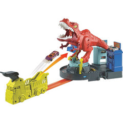 Hot Wheels City T-Rex Rampage Playset