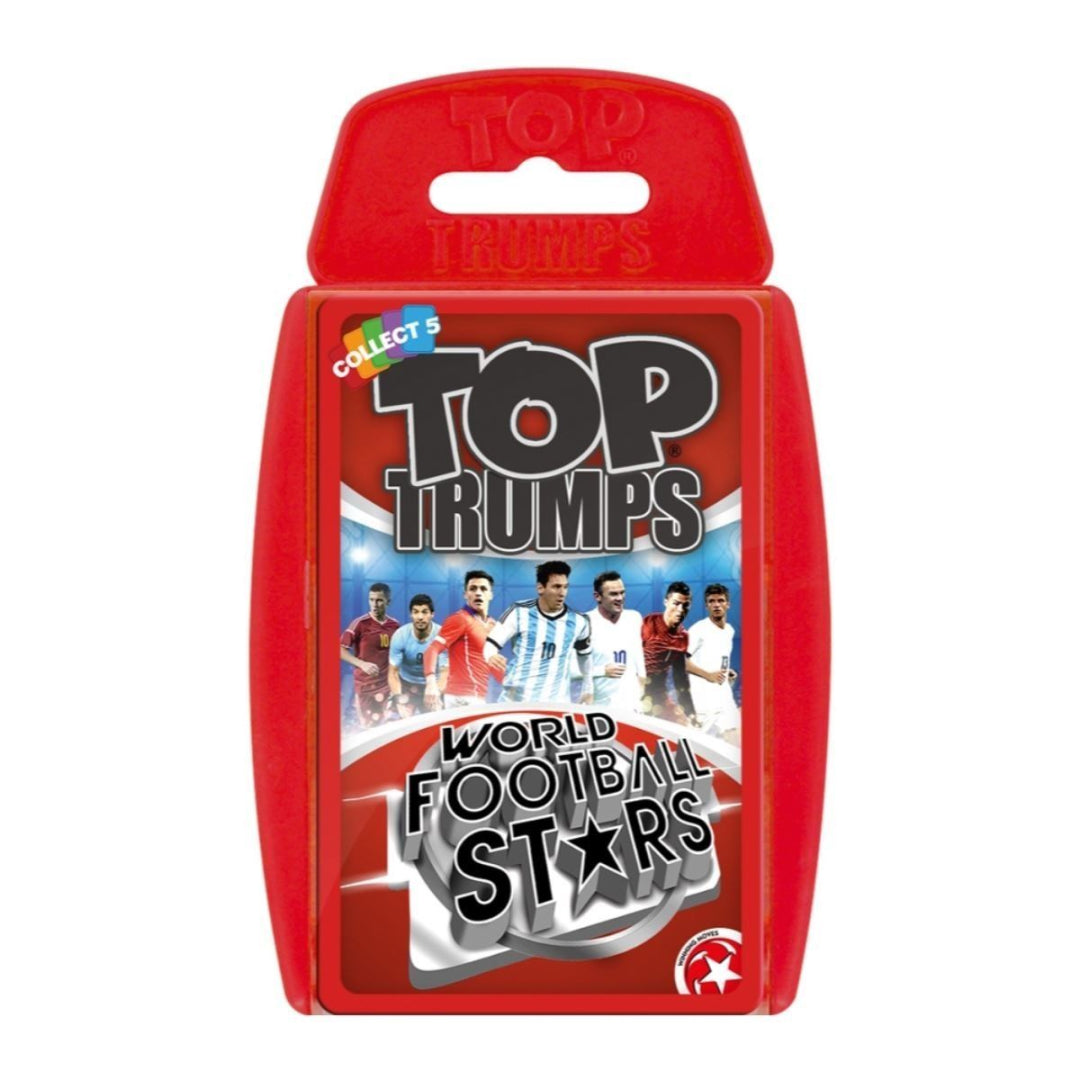 Top Trumps World Football Stars Card Game - Maqio
