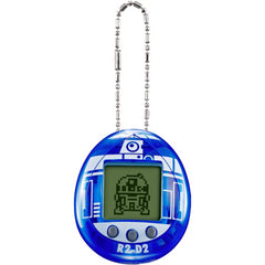 Tamagotchi Star Wars R2D2 Virtual Pet Droid with Mini-Games Key Chain - Blue