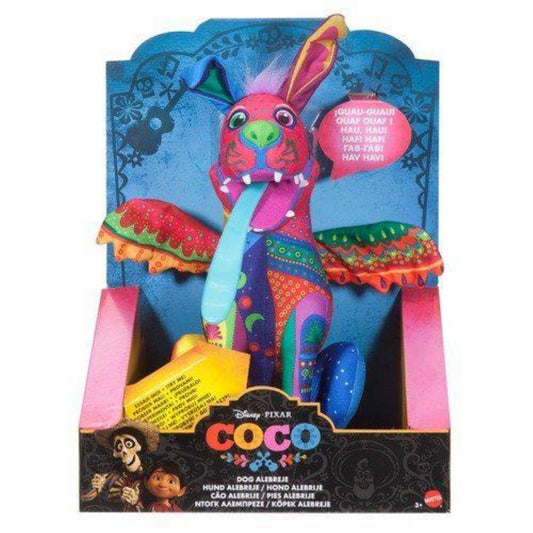 Coco Disney Pixar 12" Talking Interactive Figure - Dante Alebrije Dog Plush - Maqio