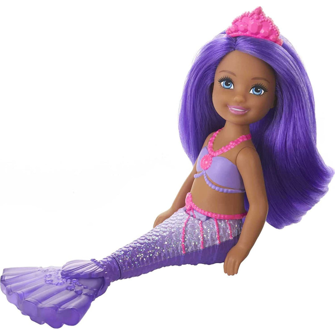 Barbie Chelsea Dreamtopia Doll 15 cm Purple Mermaid Maqio