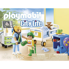 Playmobil 70192 City Life Children's Hospital Room
