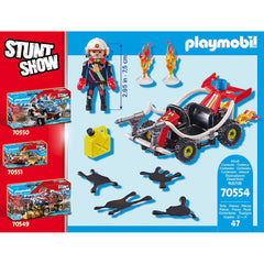 Playmobil Stunt Show Fire Quad
