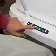 Fisher-Price Luminate Bassinet Customisable Bedside Baby Crib Cradle