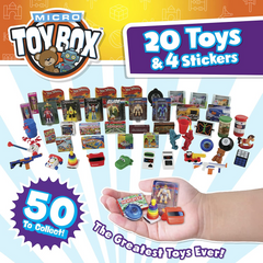 Micro Toybox Collectable 20 pack of Mini Toys Blind Pack
