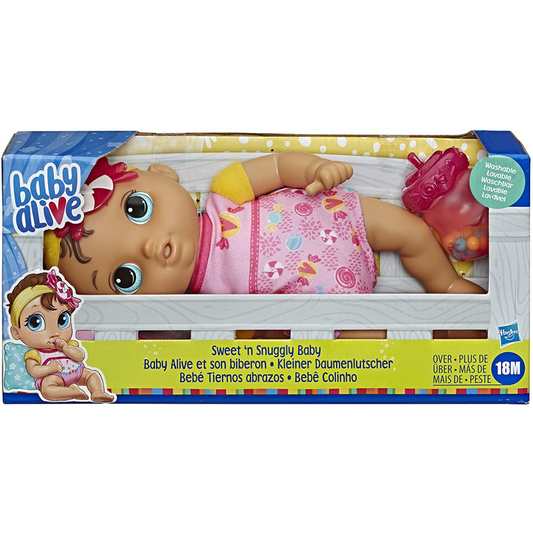 Baby Alive Sweet ‘n Snuggly Baby Soft-Bodied Washable Doll