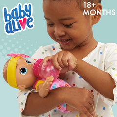 Baby Alive Sweet ‘n Snuggly Baby Soft-Bodied Washable Doll