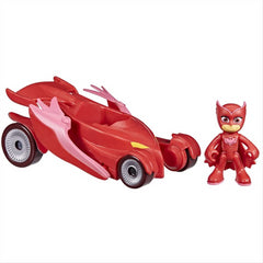 PJ Masks Hero Cat Car Vehicle and Owlette Wings Figure