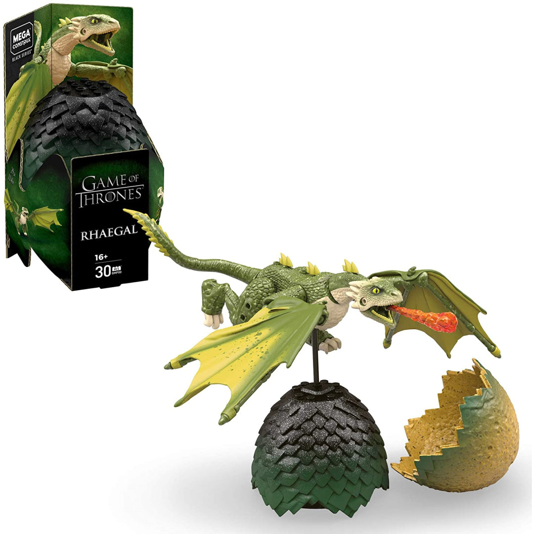 Mega Construx Rhaegal Game of Thrones Dragon Egg - Maqio