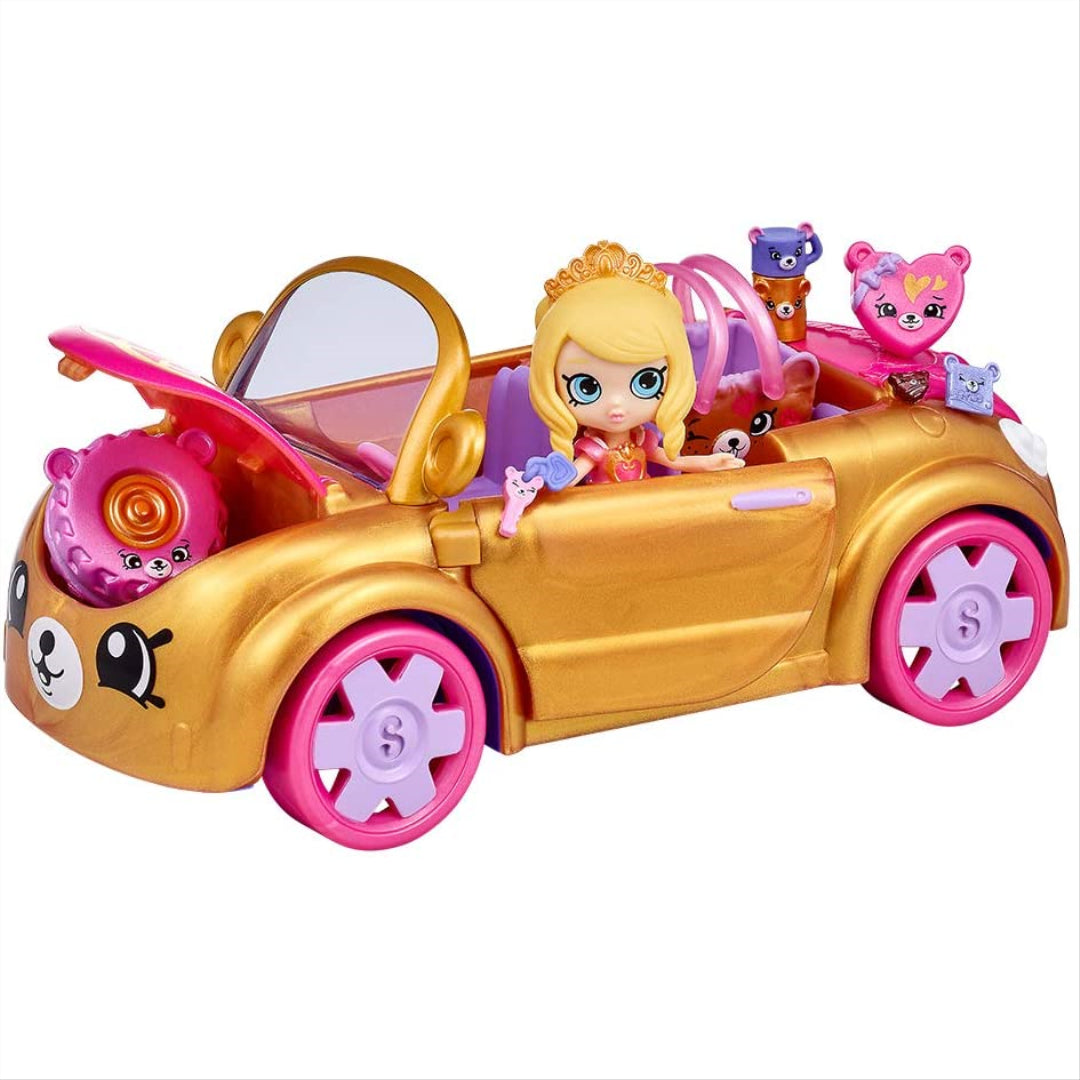 Shopkins Happy Places Royal Trends Convertible Car - Maqio
