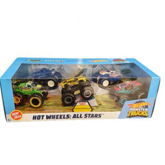 Hot Wheels: All Stars Monster Trucks Set of 5 - Maqio