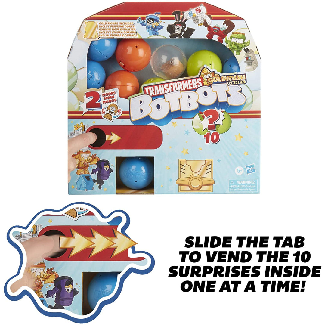Transformers Botbots series 4 Surprise Unboxing Gumball Machine - Maqio