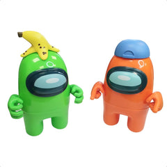 Among Us Series 2 Large Crewmate Action Figures - Green & Orange