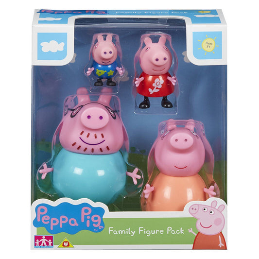 Peppa Pig Family Figures 4 Pack - Maqio