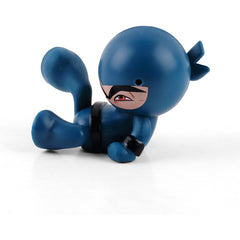 Fart Ninjas YU Gassy Blue Black 9cm Action Figure - Maqio