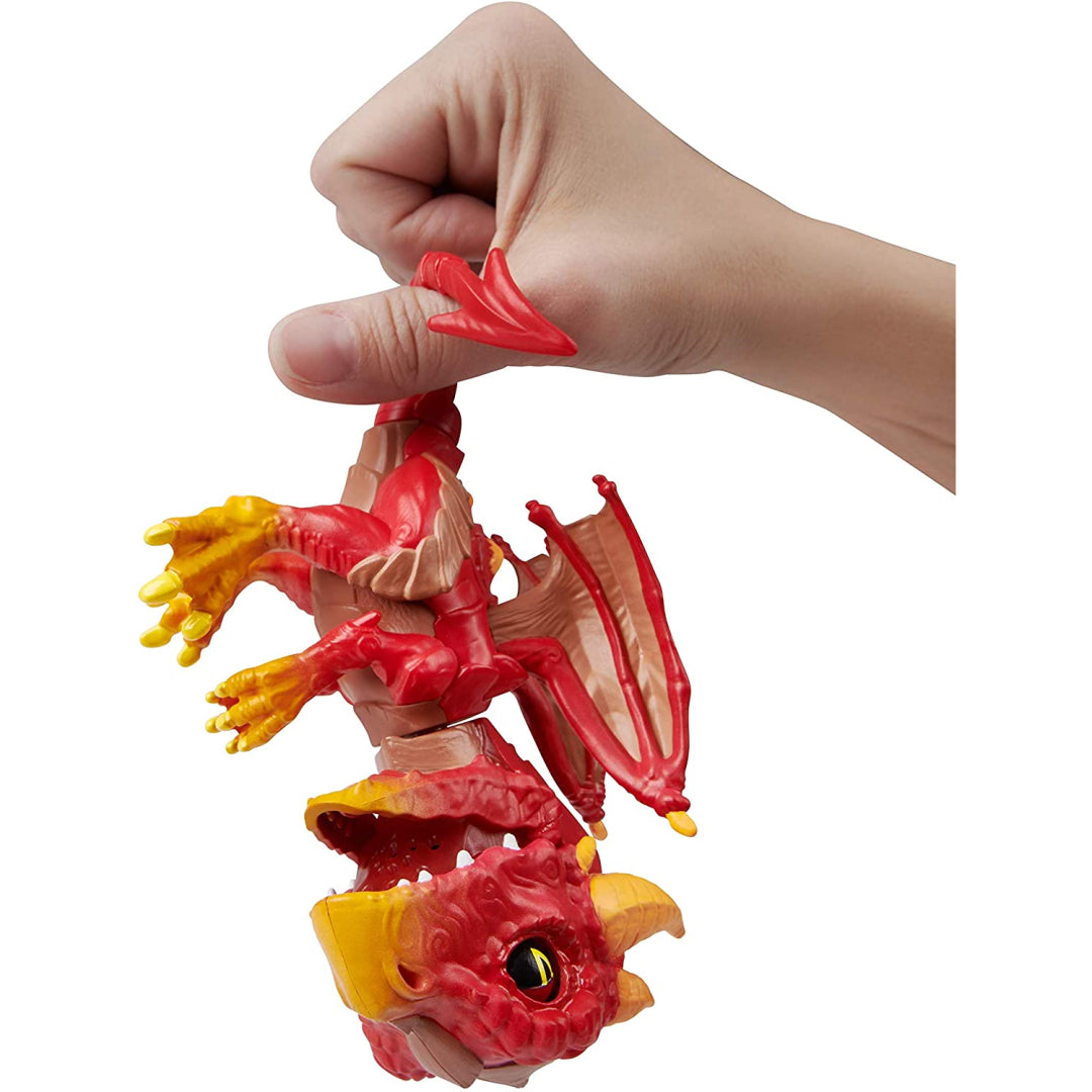 WowWee Fingerlings Untamed Dragon Series 1 Wildfire (Red) 3861 - Maqio