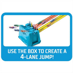 Hot Wheels Track Builder Unlimited Multi-Lane Speed Box