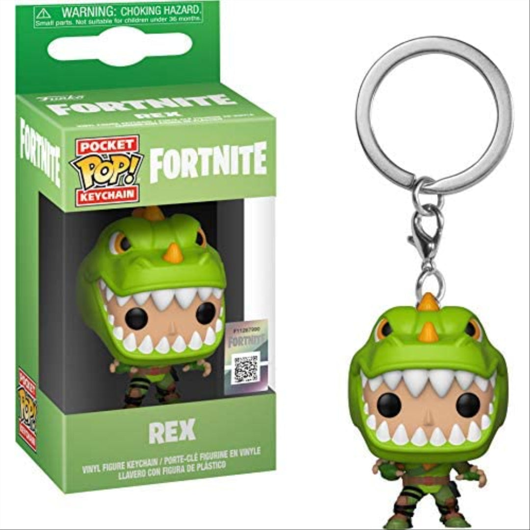 Funko Pop S1 - REX Fortnite Keychain (36027) - Maqio