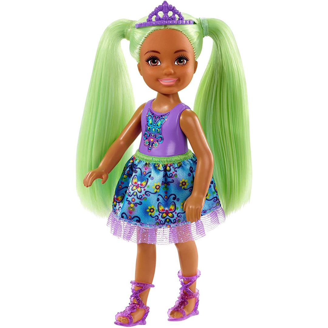 Barbie Dreamtophia green Hair Little Sister - Maqio