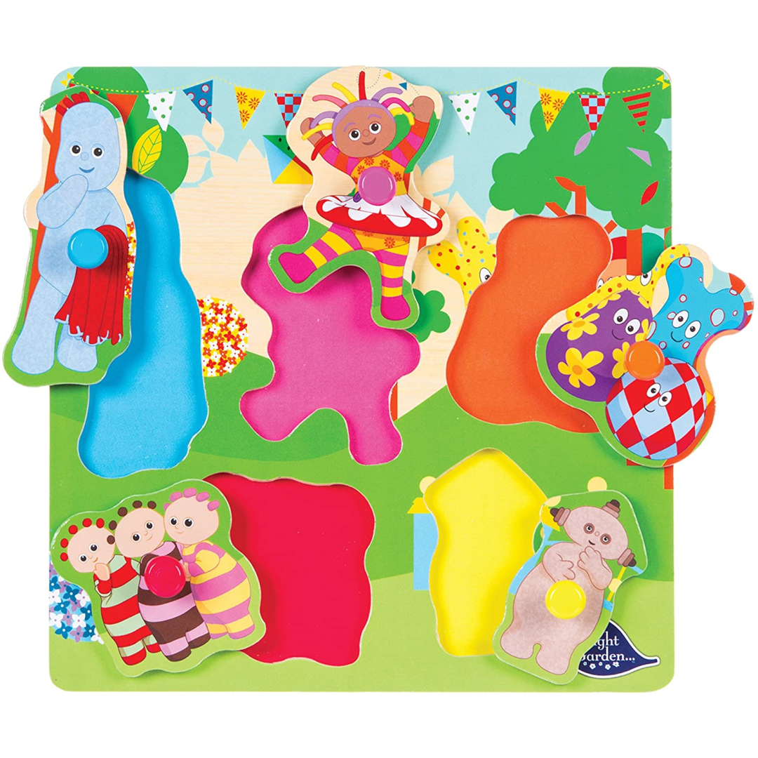 In the Night Garden Wooden Peg Puzzle - Maqio