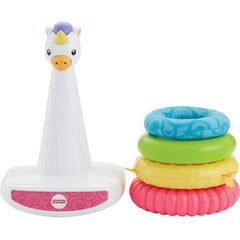 Fisher-Price Unicorn Rock a Stack Pyramid Baby Toy
