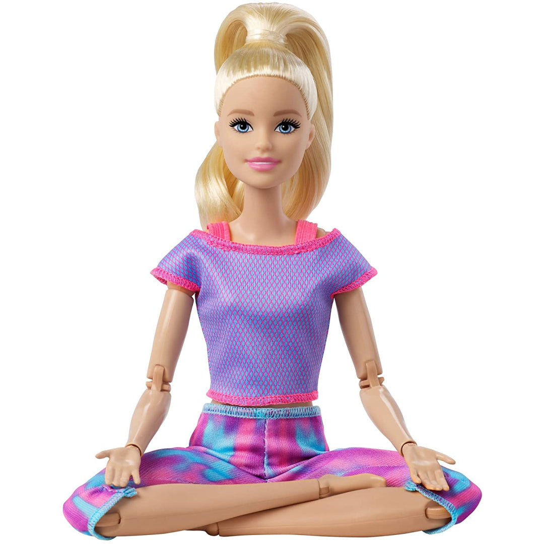 Barbie Blonde Made to Move Flexible Yoga Doll – Maqio