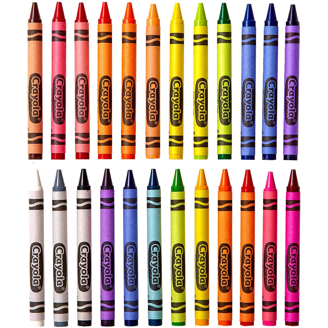 Crayola Crayons Pack of 24 for Colouring - Maqio