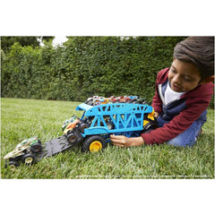 Hot Wheels Monster Trucks Mover With 3 Trucks