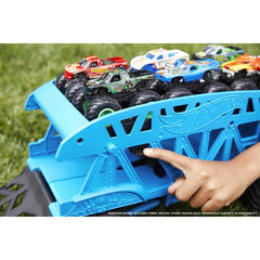 Hot Wheels Monster Trucks Mover With 3 Trucks